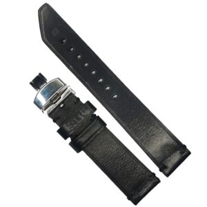 Curea de ceas Peyton Neagra din piele naturala 20mm, 22mm, 24mm - WZ4219D