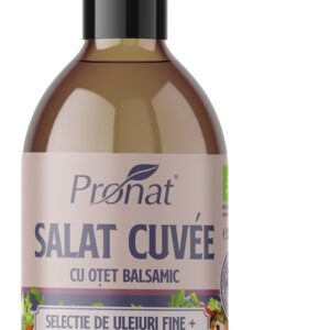 Salat Cuvée Selectie bio de uleiuri si otet balsamic pentru salate 250ml Pronat
