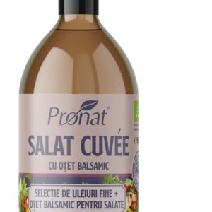 Salat Cuvée Selectie bio de uleiuri si otet balsamic pentru salate 500ml Pronat