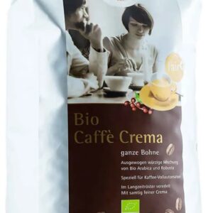 Cafea bio boabe crema, 1000g Gepa