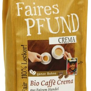 Cafea bio boabe crema, 500g Gepa