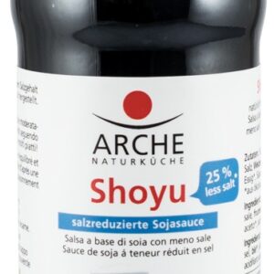 Sos bio de soia Shoyu, 25% mai putina sare 250ml Arche