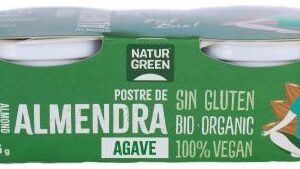 Desert bio cu migdale si agave, 2x125g Natur Green