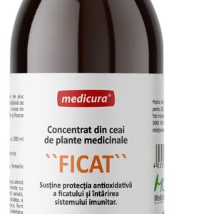 Concentrat din plante medicinale pentru ficat, 500ml Medicura