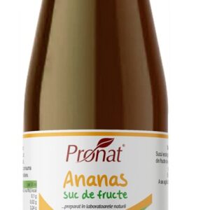 Suc de ananas 100%, bio, 330ml Medicura