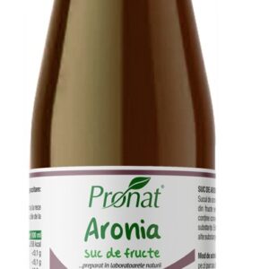 Suc de aronia 100%, bio, 330ml Medicura