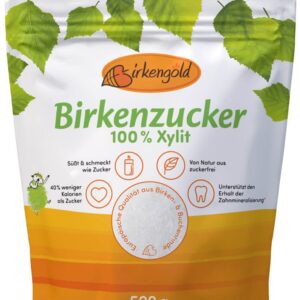 Indulcitor 100% xylitol, 500g Birkengold