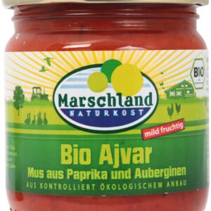 Ajvar bio mediu 200g Marschland Naturkost