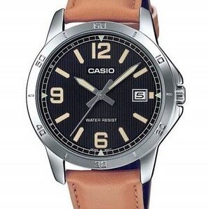 Ceas Barbatesc CASIO cu cadran negru MTP-V004L-1B2UDF DI