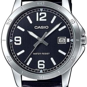 Ceas Barbatesc CASIO cu cadran negru MTP-V004L-1BUDF DI