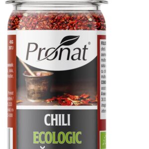 Chili maruntit bio, 45g Pronat