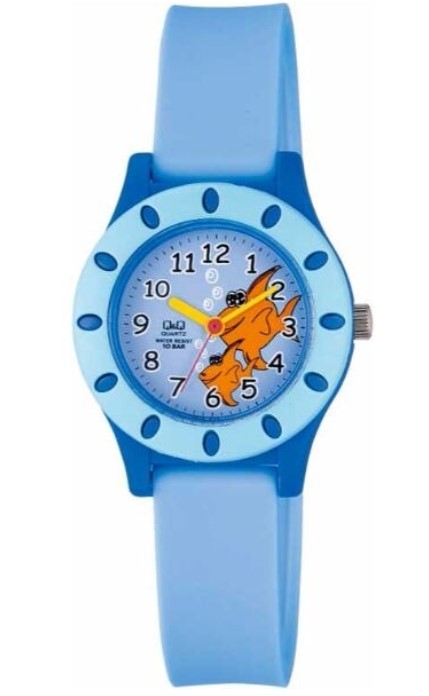 Ceas pentru Copii Q&Q by Citizen VQ13J005Y – Aventuri Subacvatice cu Peștișori Colorați