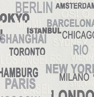 Tapet cu denumiri de orase D766707I