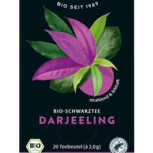 Ceai negru bio Darjeeling, 20 pliculete a 2g / 40.0g Choice®