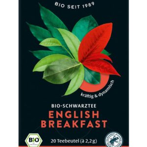 Ceai negru bio English Breakfast, 20 pliculete a 2.2g / 44.0g Choice®