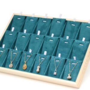 Tava Expunere Pandantive si Lantisoare Verde Inchis TEX4718