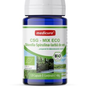 CSG Mix BIO, 120 comprimate/48 g Medicura