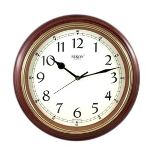 Ceas de perete Rikon 4151SW Wood Ivory / Brown Ivory
