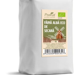 Faina alba bio de secara, 1kg Pronat