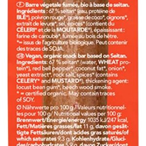 Baton bio din Seitan chorizo, 40g Wheaty