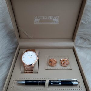 Set Ceas Butoni si Pix Matteo Ferari WZ4748