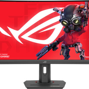 Monitor LED ASUS Gaming ROG Strix XG27WCMS Curbat 27 inch QHD VA 1 ms 280 Hz USB-C HDR FreeSync Premium