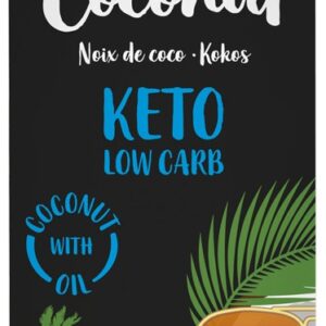 Bautura bio vegetala de cocos natur Keto, 1L Ecomil