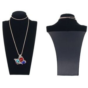 Bust expunere bijuterii - Catifea Neagra - BU2981-XL