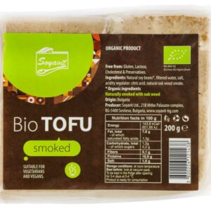 Tofu bio afumat, 200g Soyavit