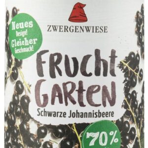 Gem bio de coacaze negre indulcit cu sirop de agave, 225g Zwergenwiese