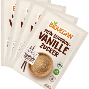 Zahar vanilat bio, 4x8g Biovegan
