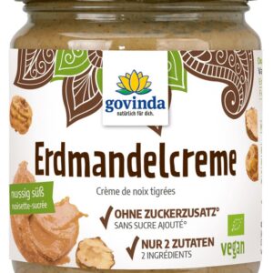 Crema bio din migdale de pamant, 250g Govinda
