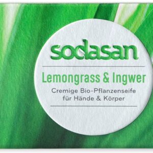 Sapun bio cu lemongrass si ghimbir, 100g Sodasan