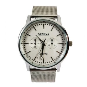 Ceas Unisex Geneva Argintiu