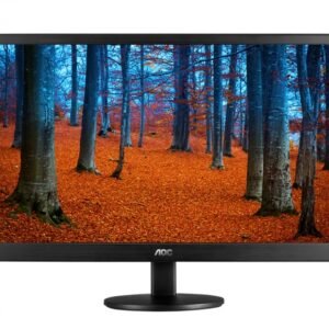 Monitor LED AOC 18.5' Rez. 1366x768, 5ms, Negru (E970SWN)