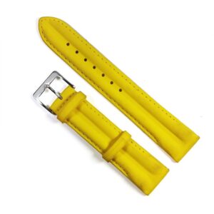 Curea Ceas „Solar Flash” A-1C62XLG – Silicon Ultra-Soft, Galben Vibrant (18mm - 20mm)