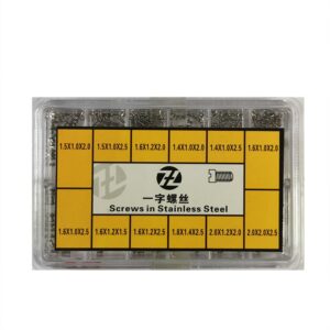 Set șuruburi din oțel inoxidabil pentru mecanică fină