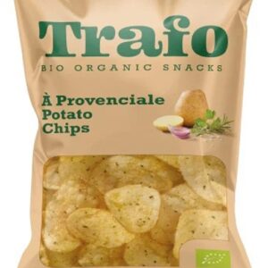Chipsuri bio de cartofi cu ierburi de provence, 125g Trafo