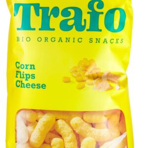 Pufuleti bio din porumb cu cascaval, 75g Trafo