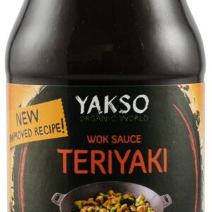 Sos bio pentru wok Teriyaki, 240ml Yakso