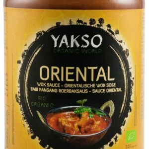 Sos bio oriental pentru wok, 350g Yakso