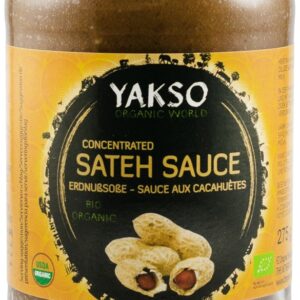Sos Sateh bio de arahide, concentrat, 275g Yakso