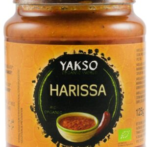 Harissa bio, pasta picanta, 125g Yakso