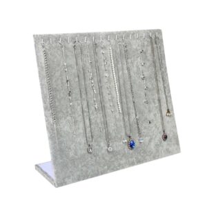 Panou de Prezentare pentru Lanturi si Bratari Negru / Gri- WZ4057