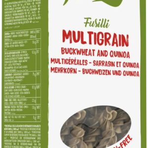 Fusilli bio multicereale din hrisca si quinoa 250g Felicia