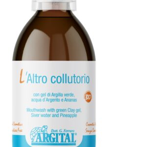 Apa de gura cu gel de argila verde, apa de argint si ananas, 100ml Argital