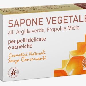 Sapun antiacnee cu argila verde, propolis si miere, 100g Argital