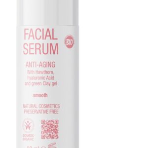 Ser facial anti-aging, cu paducel, acid hialuronic si argila verde, 30ml Argital