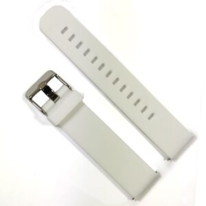 Curea pentru ceas Alba din Silicon - 18mm, 20mm, 22mm - Quick-Release