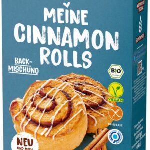 Mix bio pentru rulouri cu scortisoara, vegan, 450g Biovegan